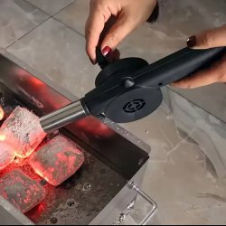 فن بادبزن دستی باربیکیو